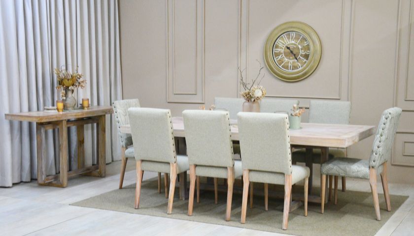 Fulton 8 Seater Limed Oak