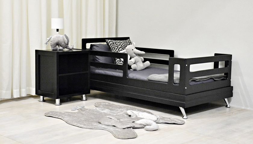 Toddler Bed Black